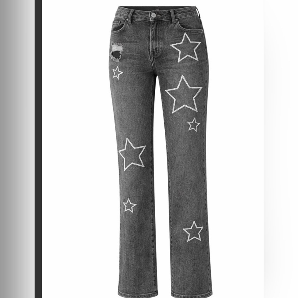 Simple Society High Rise Cropped Jeans